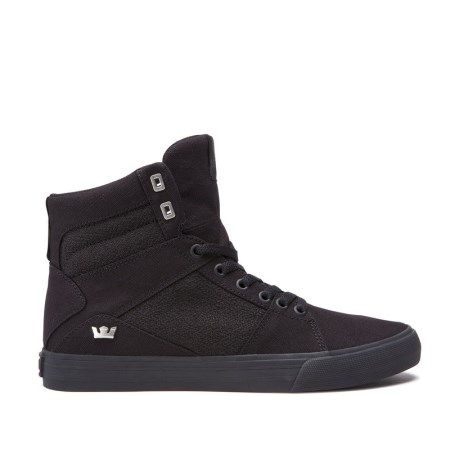 Supra Aluminum - Ανδρικα Sneakers Ψηλα - Μαυρα (GR1803)